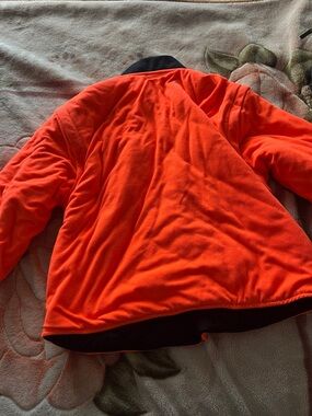 RedHead High-Visibility Orange Men's Fleece Jacket